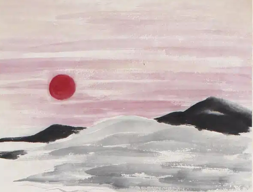 齊白石（1864－1957）旭日東昇/