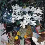 龎均（B.1936）百合花與色彩構成