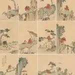 溥儒（溥心畬）（1896－1963）鍾馗鬼戲圖冊
