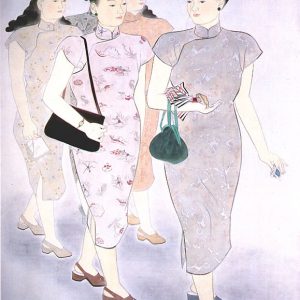 陳進 1945 婦女圖