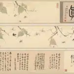 齊白石（1864－1957）菩葉草蟲長卷