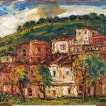 楊三郎（1907－1995）山景