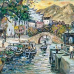 張炳南（1924－ 2014）蘇州城景