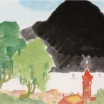 馬白水（1909－2003）遠眺觀音山