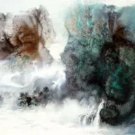 胡念祖（1927－2019）遠眺翠微近雲山