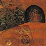 李錫奇（B.1938）遠古的記憶二