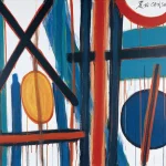 秦松（1932－2007）圓與半圓