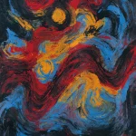 李青萍（1911－2004）抽象畫