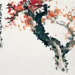 歐豪年（1935－2024）秋樹秋花