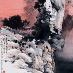 胡念祖（1927－2019）高巖曉色