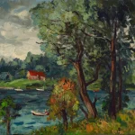 楊三郎（1907－1995）歐洲風景