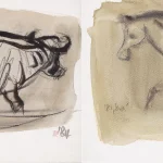 劉其偉（1912－2002）牛馬速寫