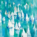吳炫三（B.1942）帆船