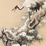 陳牧雨（B.1949）松鶴瑞雪