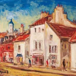 楊三郎（1907－1995）街景