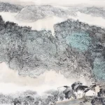 蕭瀚（B.1945）山鄉圖