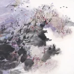 蕭瀚（B.1945）微風燕子斜