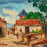 楊三郎（1907－1995）海邊一角