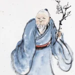 朱屺瞻（1892－1996）探梅圖