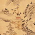 張宏（1577－1652）水亭秋色