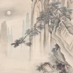 允禧（1711－1758）月下聽松圖