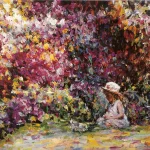 趙紅斌（B.1952）春庭戲犬