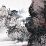 胡念祖（1927－2019）登高圖