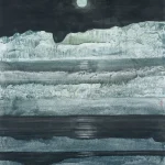 秦立生（B.1952）月下江流靜