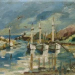 李石樵（1908－1995）船港