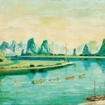 凃克（1916－2012）灕江秀色
