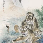 熊松泉（1884－1961）獅子