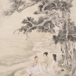 馮超然（1882－1954）松蔭高士