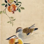 盧雲生（1913－1968）鴛鴦石榴