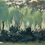 凃克（1916－2012）上海公園一角