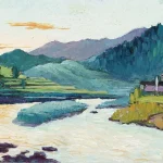 凃克（1916－2012）溪流