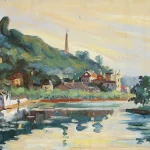 凃克（1916－2012）西湖風景