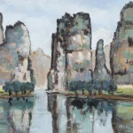 凃克（1916－2012）石璧