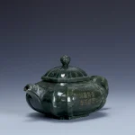 清乾隆 碧玉方壺