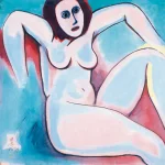 秦松（1932－2007）女體
