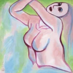 秦松（1932－2007）女體