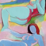 秦松（1932－2007）女體