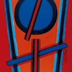 秦松（1932－2007）拔地而起