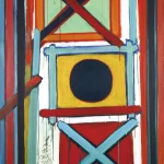 秦松（1932－2007）黑色的圓及其他