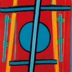 秦松（1932－2007）冷固的太陽