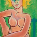 秦松（1932－2007）女體