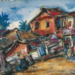 張萬傳（1909－2003）街景
