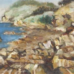 凃克（1916－2012）南灣海邊