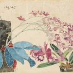郭雪湖（1908－2012）蝴蝶蘭