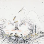 許深州（1918－2005）白鷺鷥