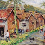 林天從（1924－2001）鄉村景色